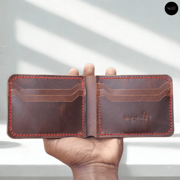 Style Icon – European Inspired Premium Handmade Bifold Wallet - Image 4