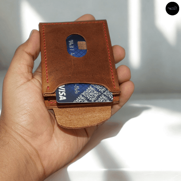 Masic Gold – Premium Handmade Bifold Wallet with Inner Leather Lock - Image 2