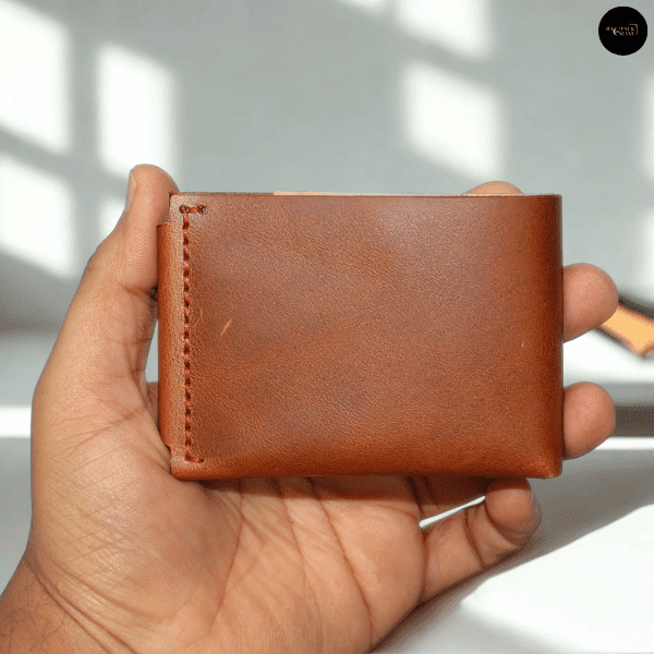 Masic Gold – Premium Handmade Bifold Wallet with Inner Leather Lock - Image 4