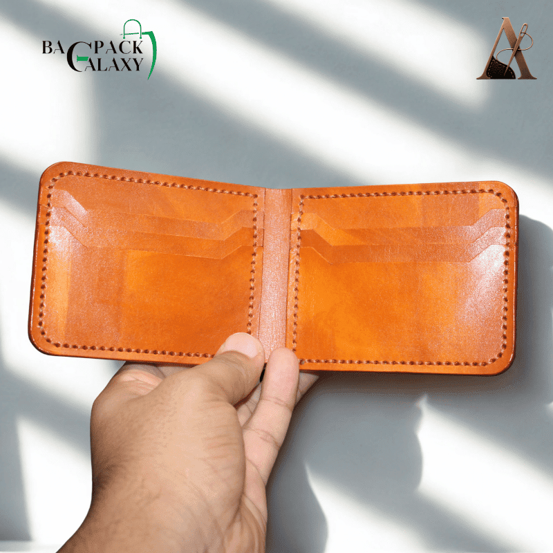 Style Icon – European Inspired Premium Handmade Bifold Wallet - Image 2